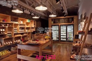 Стеллажи из дерева на заказ